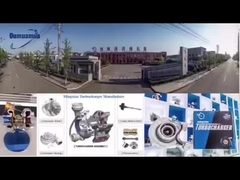 Bahan bakar Diesel Hitachi Turbocharger 114400-2720 Untuk pendingin udara EX200-1